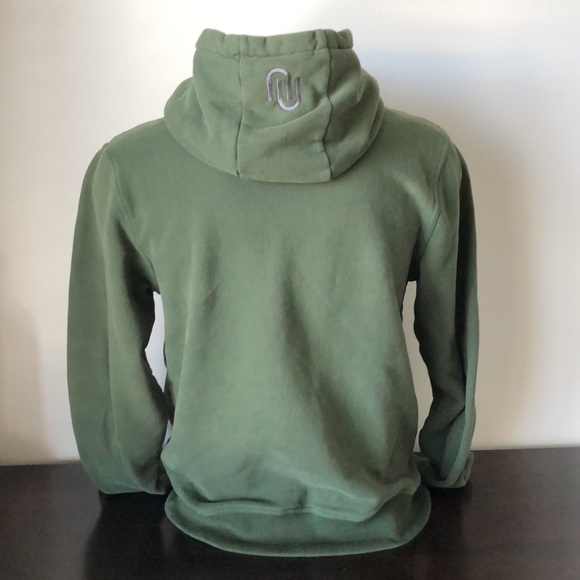 Numero Green Hoodie with tonal print - Men’s size M - Picture 4 of 6